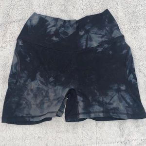 SOLD Alphalete surface path shorts - oil stain